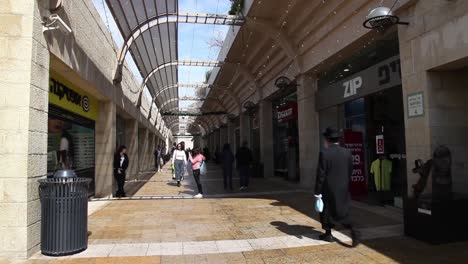 Bazar-O-Zoco-En-La-Ciudad-Vieja-De-Jerusalén,-Israel