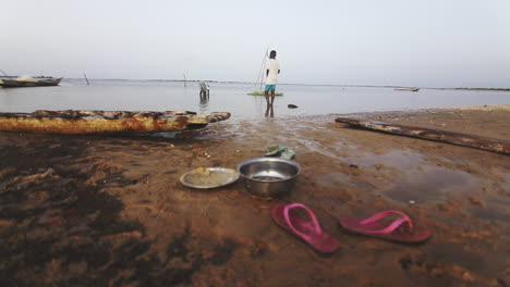 Kinderarbeit-Fischer-Fischen-Im-Senegal-Afrika