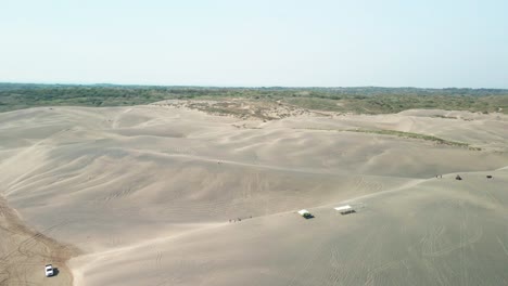 Die-Riesigen-Sanddünen-In-Playa-Chachalacas-A-Veracruz