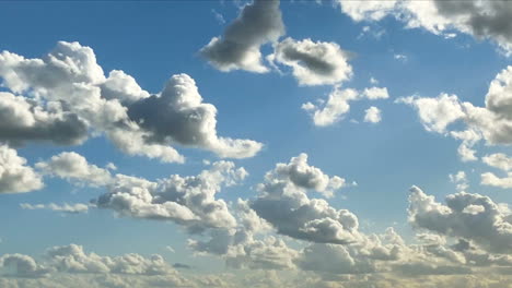 Zeitraffer-Bewegte-Wolken