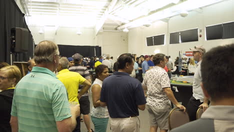 Wide-shot-of-a-crowded-convention-centre