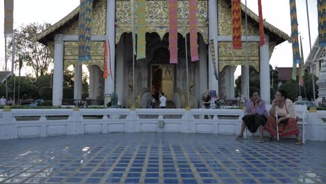 4K-Temple-footage---video-in-Chiangmai,-Thailand