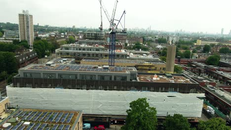 Aerial-view-of-building-under-Construction