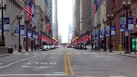 Ansichten-Aus-Dem-Alltag-In-The-Loop,-Chicago