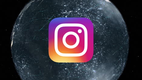 Instagram-Connected-Globe-Spin-Rendern