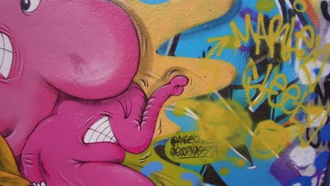 Großes-Graffiti-Wandbild-Am-Venice-Beach