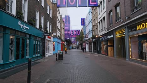 Empty-shut-down-London-high-street-due-to-Coronavirus-Lockdown