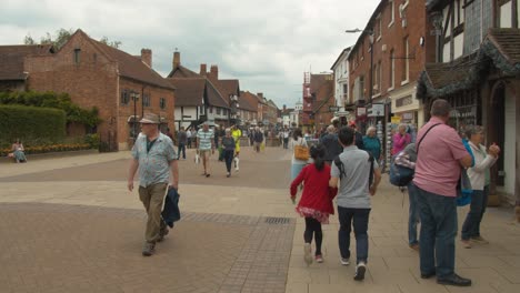 Lugar-De-Nacimiento-De-Shakespeare,-Henley-Street,-Stratford-upon-avon,-Cv37-6qw