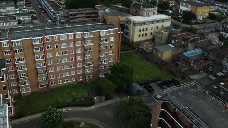 Aerial-shot-of-Building-in-London