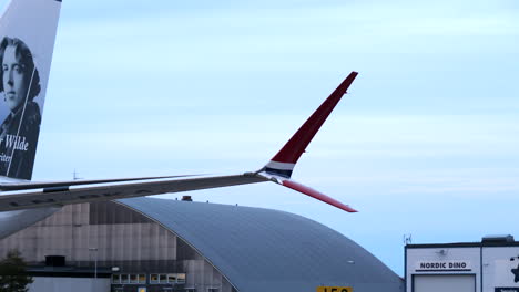 Nahaufnahme-Winglet-Von-Boeing-Airliner-Max-Flugzeuge-Treibstoffeffizientes-Design