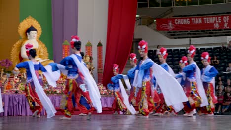 Traje-Antiguo-Chino-Ropa-Grupo-De-Hadas-Baile