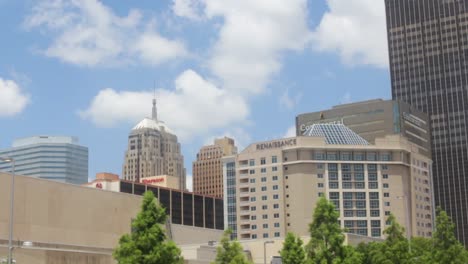 Skyline-Von-Oklahoma-City-Am-Sommertag