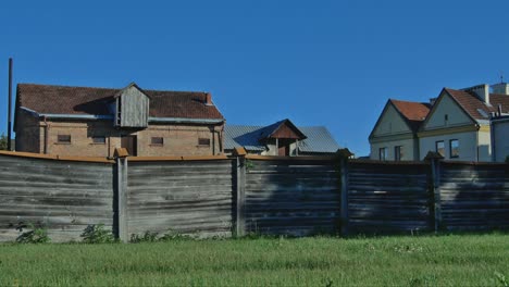Edificios-Del-Casco-Antiguo-De-Kedainiai,-Lituania