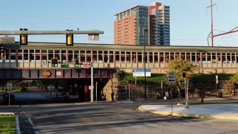 Amtrak-Train-Station-in-Wilmington-Delaware,-homeless-population-on-sidewalk,-connects-to-Philadelphia-via-SEPTA,-Vice-President-Joe-Biden-commutes-regularly-from-his-home-in-DE