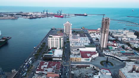 Blick-Auf-Den-Hafen-Von-Veracruz