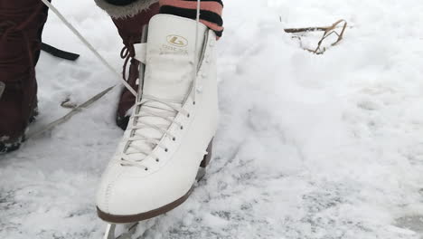 Lacing-up-an-ice-skating-boot