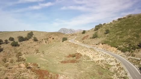 Road-trip-through-Albania-during-a-summer-vacation-overlooking-the-Albanian-Riviera-in-Europe