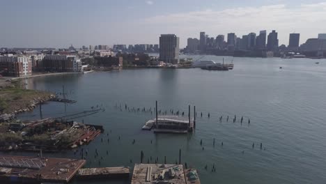 Aerial-View-Of-Old-Abandoned-Piers-In-East-Boston