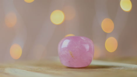 Rose-quartz-gemstone-with-love-and-healing-properties,-rotating