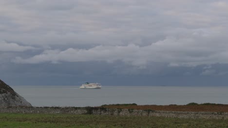 Large-Irish-Ferries-Ship-Sails-Through-Holyhead-Island