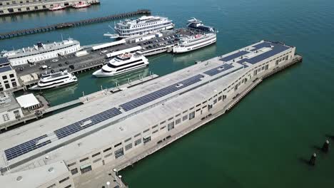 San-Francisco-california-embarcadero-aerial-view