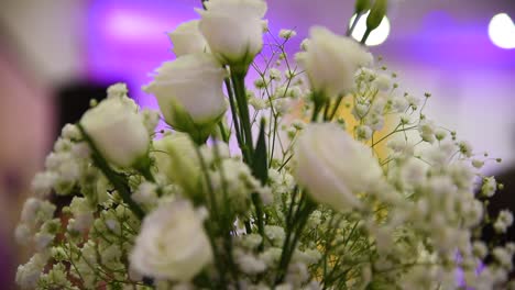 Weiße-Hochzeitsblumen