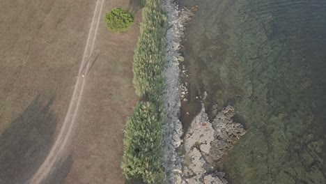 Imágenes-De-Drones-Sobre-Las-Playas-Y-Los-Mares-De-Croacia