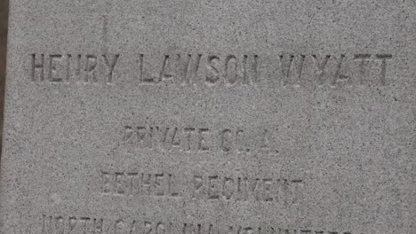 Henry-Lawson-Wyatt-Confederate-Statue-in-downtown-Raleigh-North-Carolina