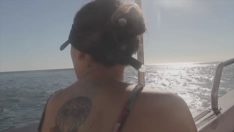 Girl-looking-at-the-brazilian-coast-at-Rio-de-janeiro