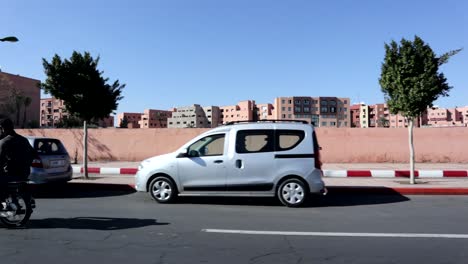 Taxifahrt-In-Der-Stadt-Marrakesch