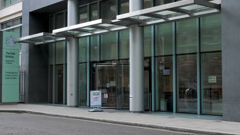 London-England-July-2022-Exterior-establishing-shot-of-The-Rolls-Building