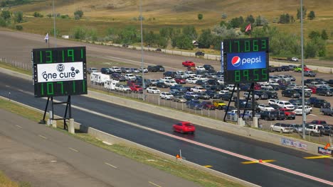 Se-Muestra-El-Tiempo-De-Carrera-De-Arrastre