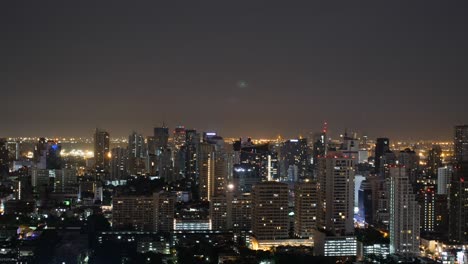 Lapso-De-Tiempo-Del-Paisaje-Urbano-De-Bangkok