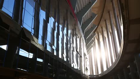 Sunlight-shines-into-the-interior-concourse-of-the-Mane-Garrincha-Stadium