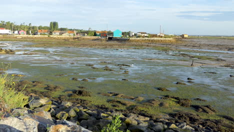 Large-view-of-Colored-huts-of-oyster-farmers-in-Saint-Trojan-village