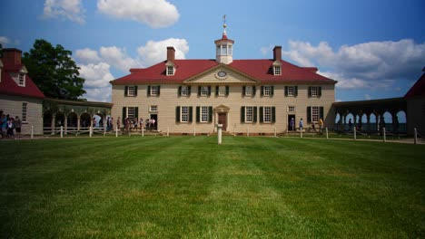 View-of-the-front-of-the-mansion-at-Mount-or-Mt-Vernon-also-known-as-the-historic-George-Washington’s-house