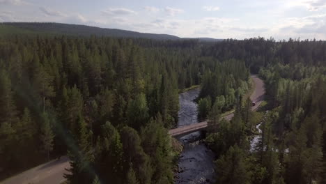 Antenne:-Nationalpark-Fulufjället-In-Schweden
