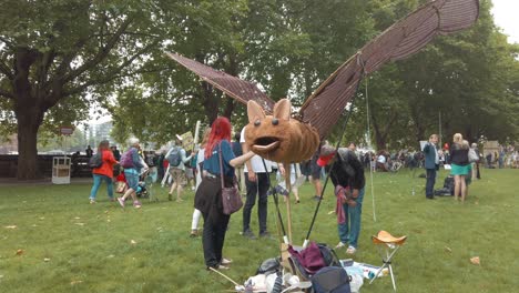 Climate-change-protestors-lobby-along-the-banks-of-the-Thames-and-outside-the-houses-of-Parliament-as-part-of-the-Time-is-Now-protest