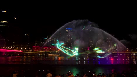 Espectáculo-De-Luces-Durante-El-Festival-De-Brisbane-2018