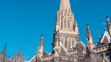 St-Patricks-Kathedrale,-Melbourne,-Australien-St-Patricks-Kathedrale-Architektur-Melbourne-Historische-Kirche