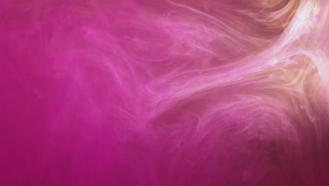 Nebelwolkeneffekt-Mit-Farbenprächtiger-Acryltinte,-Die-Im-Wasser-Herumwirbelt,-Interessanter-Und-Faszinierender-Farbhintergrund