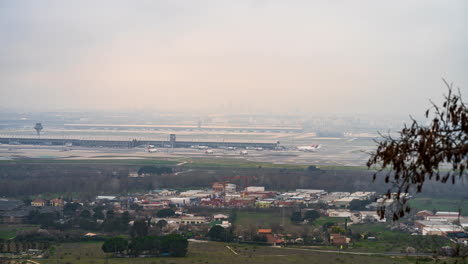 MADRID,-SPAIN---FEBRUARY132020:-Barajas-International-Airport-of-Madrid