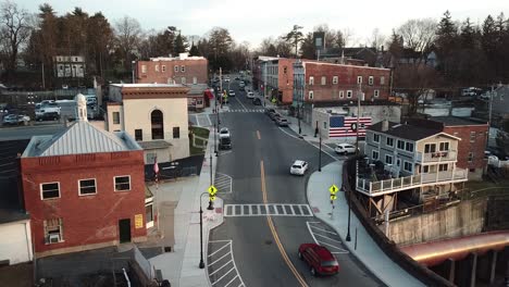 Downtown-Wappingers-Falls-Se-Muestra-En-Este-Video-Aéreo-De-1080