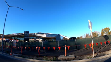 Google's-new-Headquarter-Building-under-construction-in-Silicon-Valley,-CA