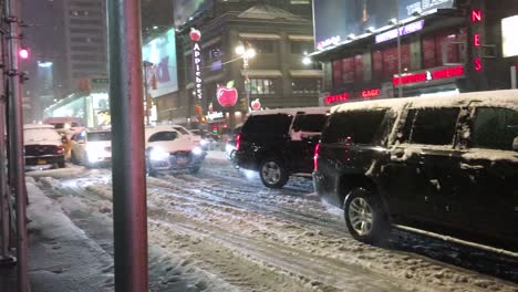 Caos-De-Nieve-En-El-Tráfico-De-Nueva-York