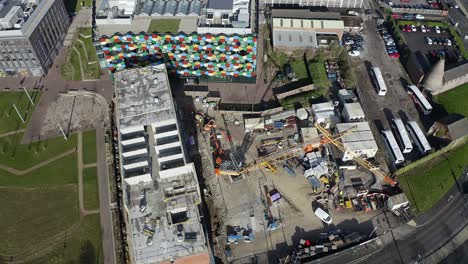 Continúa-El-Trabajo-En-El-Nuevo-Complejo-Hotelero-Hilton-En-La-Ubicación-De-Los-Edificios-Del-Ayuntamiento-De-One-Smithfield-Stoke-On-Trent-En-El-Corazón-De-La-Ciudad