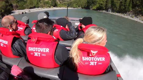 Shotover-Jetbootfahrt-In-Queenstown,-Neuseeland