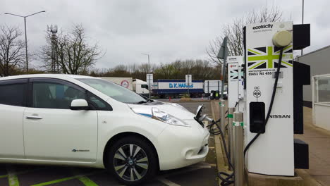 NISSAN-LEAF-MOTORWAY-SERVICES-CHARGING,THE-ELECTRIC-HIGHWAY