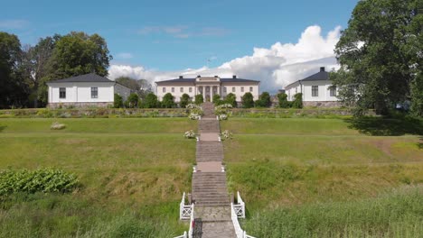 Luftaufnahme-Der-Burg-Stjernsund-Außerhalb-Von-Askersund,-Schweden