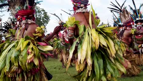 Danza-Cultural-De-Mujeres-De-Las-Tierras-Altas-De-Papúa-Nueva-Guinea,-Goroka